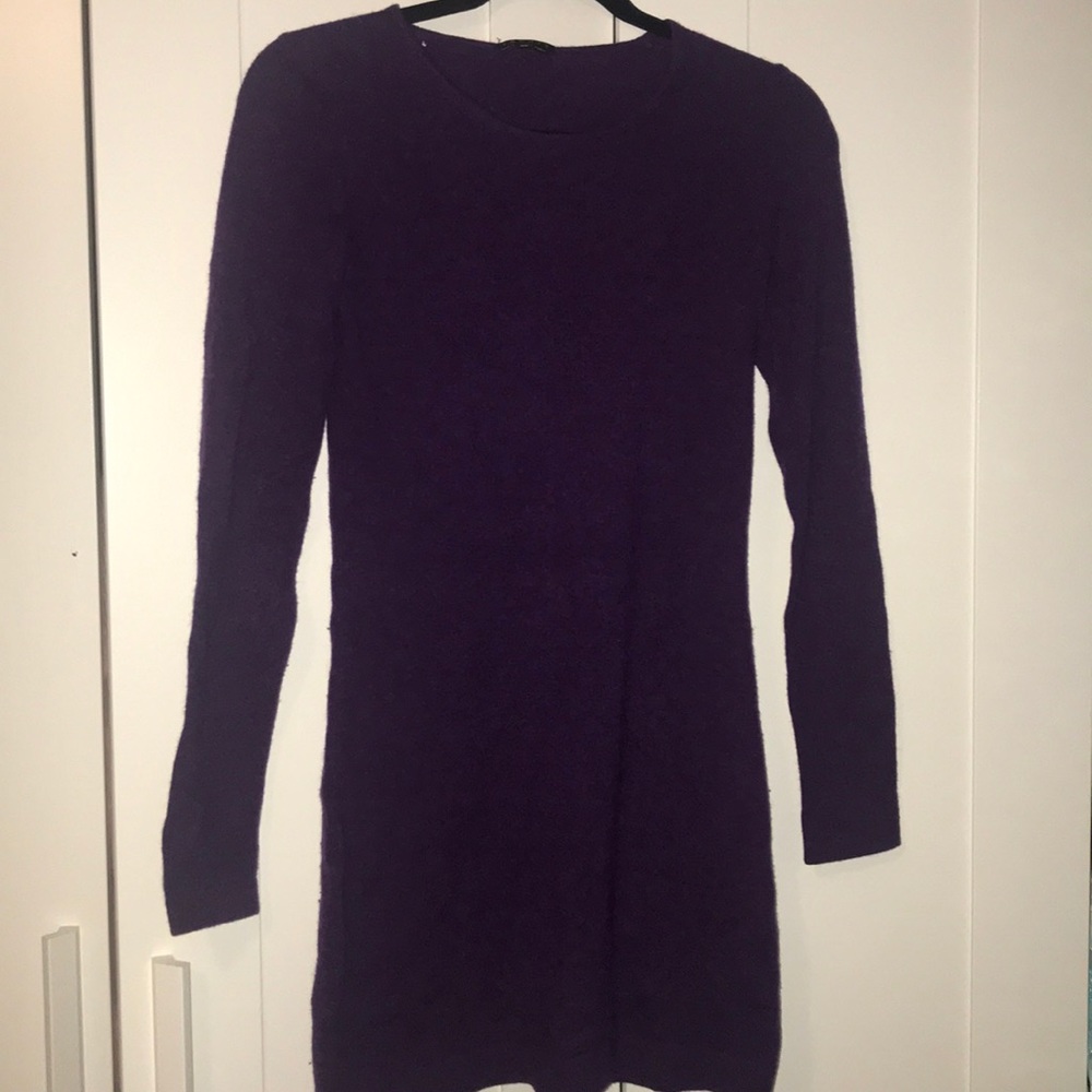 Purple Wool dress